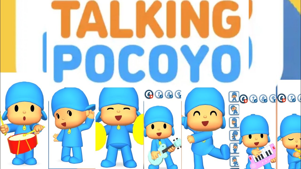 Playing talking Pocoyo|| I purchase all instrument and dances.    |. reveal all premium instruments