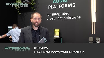 IBC 2025 - RAVENNA News from DirectOut