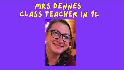 Year 1 welcome video 2021-22