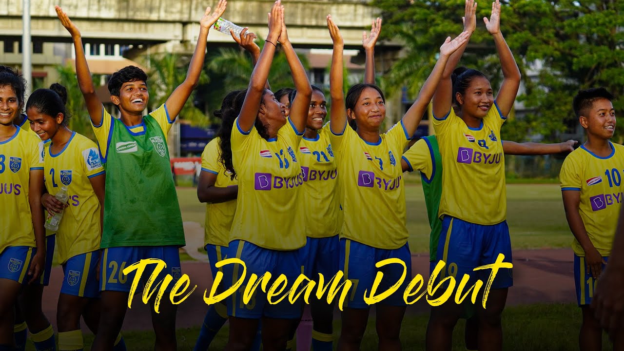 The Dream Debut Kerala Blasters(W) 10 0 Emirates SC (W) Behind