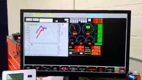 Dyno Developments Power Run - Live Graph