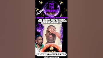 When Lil Boosie Cried After Receiving His Prison Sentence!