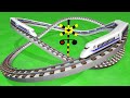 【踏切アニメ】のびる新幹線 Railroad Crossing Animation