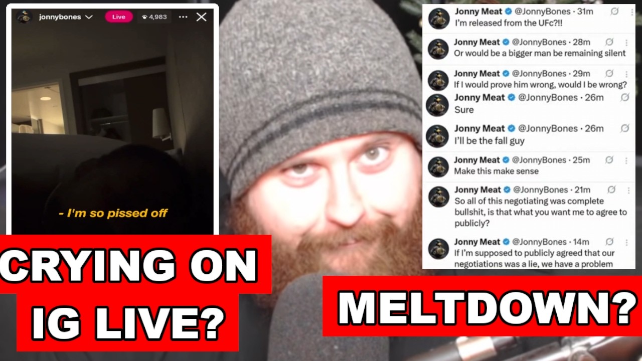 The MMA Guru Reacts To Jon Jones CRASHING OUT Over WHITEHOUSE CARD? CRYING ON IG LIVE?