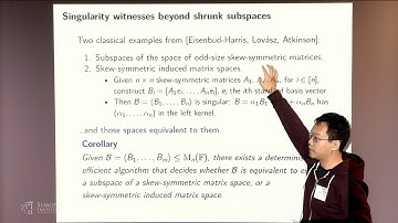 An Instance of Symbolic Determinant Identity Testing via *-algebras