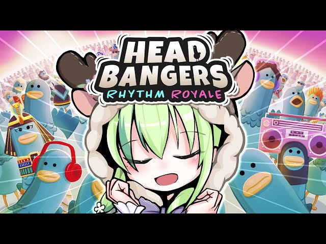 【Headbangers: Rhythm Royale】 Rhythm Heaven meets Fall Guys meets Pigeonsのサムネイル