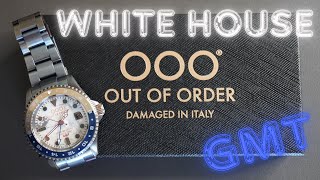 OUT OF ORDER - White House GMT - Quadrante effetto marmo e dettagli invecchiati - Recensione 🤠