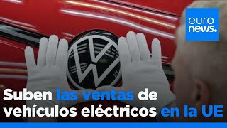 Suben las ventas de vehículos eléctricos en la UE mientras se estanca el mercado automovilístico