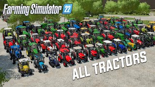 Farming Simulator 22 ВСЕ ТРАКТОРЫ (Гаражный тур)