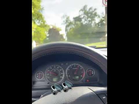 P2 Volvo s60 exhaust sound pull - YouTube