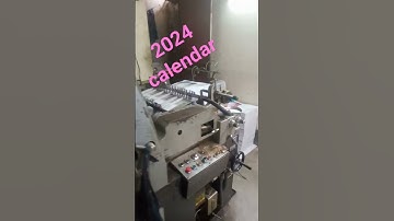 2024 calendar printing by old model hashimoto