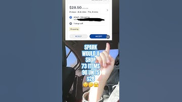 INSANE WALMART SPARK SHOPPING ORDER 73 ITEMS 90 UNITS YOU TAKIN IT 🤔🫣 #sparkdriver
