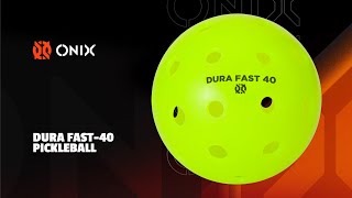 100-Pack DURA Fast 40 Pickleballs