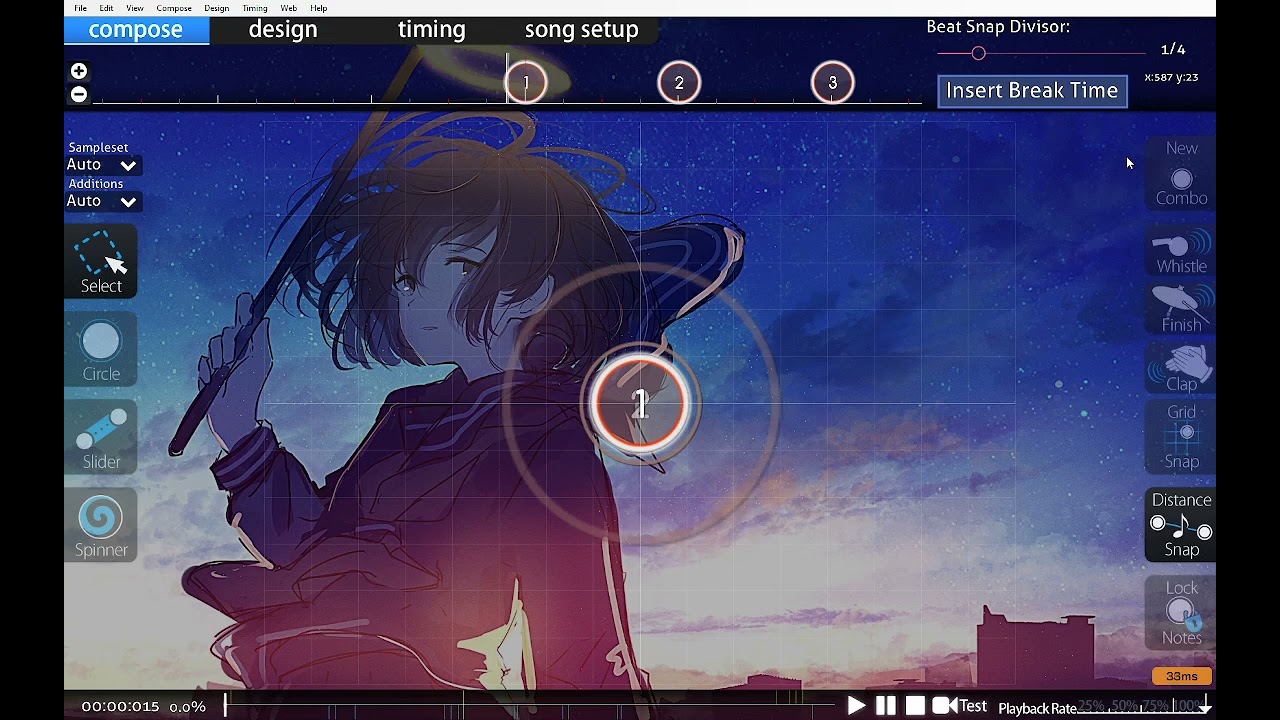 hehe  osu! beatmap commissions open! on X: new map! insert song