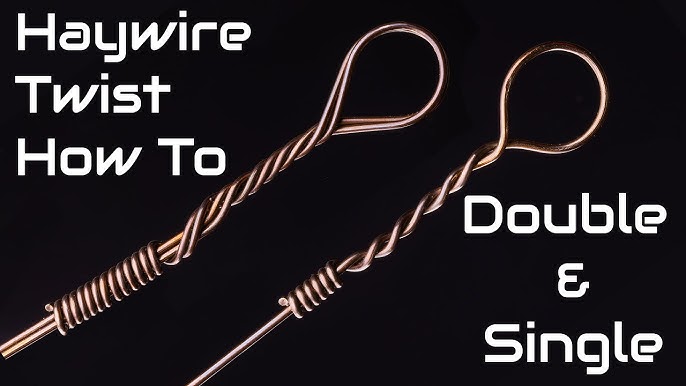 All About The Wire: How To Tie A Wire Leader - Haywire Twist and Albright  Knot 
