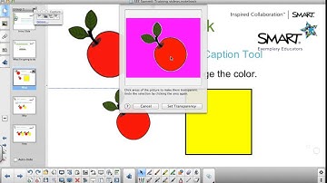 SEE - SMART Notebook Image Transparency & Camera Caption Tool