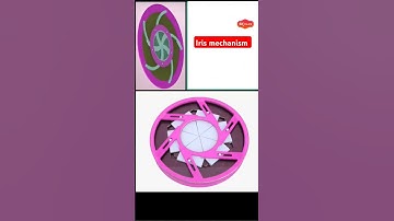 iris mechanism . #solidworks #3d #design #autocad #engineering  #mechanicalengineering