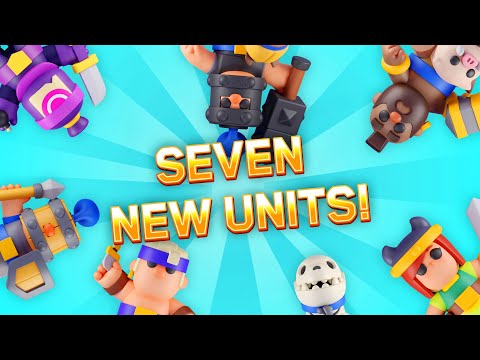 SEVEN NEW UNITS?! - MEGA MINUTE Part 1/3 featuring our Super Creators!