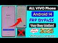 All VIVO Frp Bypass Android 14/15 Without Pc | VIVO All Android 14 Frp Bypass | Easyshare Not Work