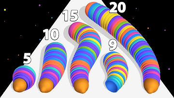 SLUGGY RUN! - Colorful ASMR Gameplay (All Levels)