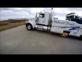 LOADED TRAILER NOSE DIVE