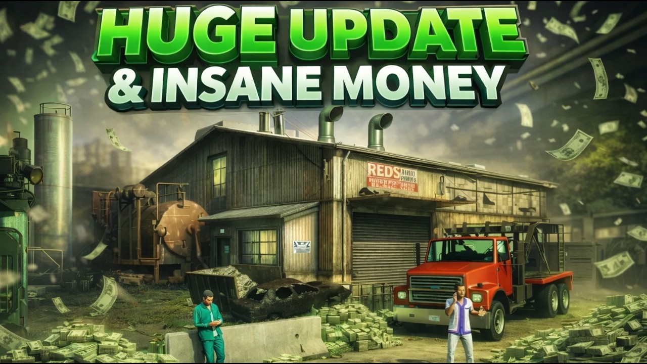 HUGE UPDATE! 4X MONEY & 5,000,000 FREE CARS! GTA Online