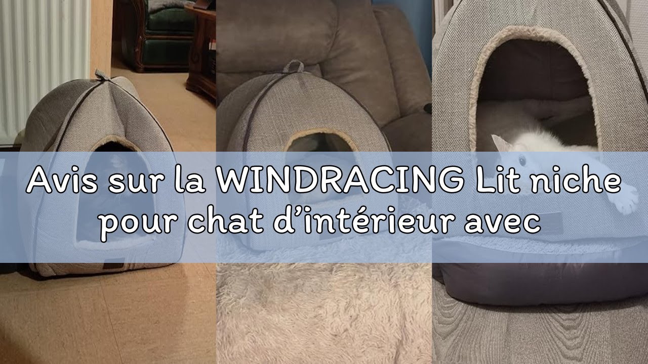 Panier Tressé Coton Pour Chat/Chiot - Diam. 35/40/50 Cm, Tapis Amovible, Lavable, Intérieur/Extérieur - 8