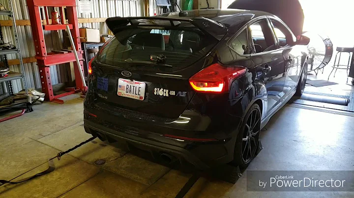 2017 Focus RS stock vs SCT tune dyno