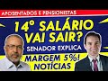 INSS 14 salário para aposentados e pensionistas inss VAI SAIR?! Notícias Senador Paulo PAIM AO VIVO