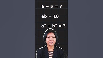 Fastest Way to Find Sum of Squares | Algebra Shortcut #shorts