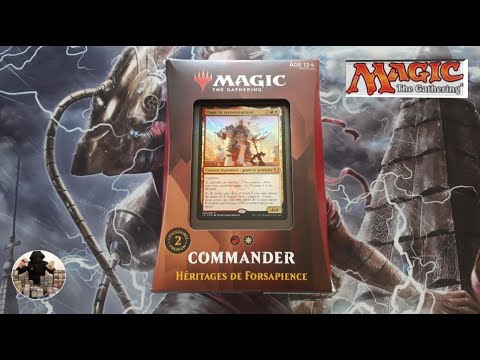 I open the deck commander Strixhaven, Legacies of Forsapience, Magic The Gathering