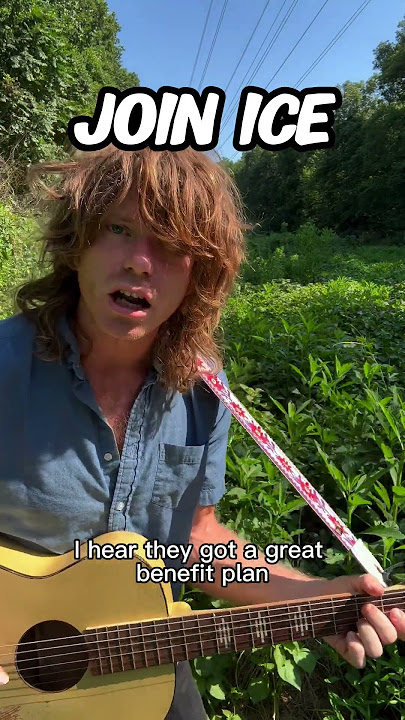 Jesse advocates JOINING ICE #sInGeRsOnGwRiTeR #OrGiNaL #cOuNtRy #folk #song #ice