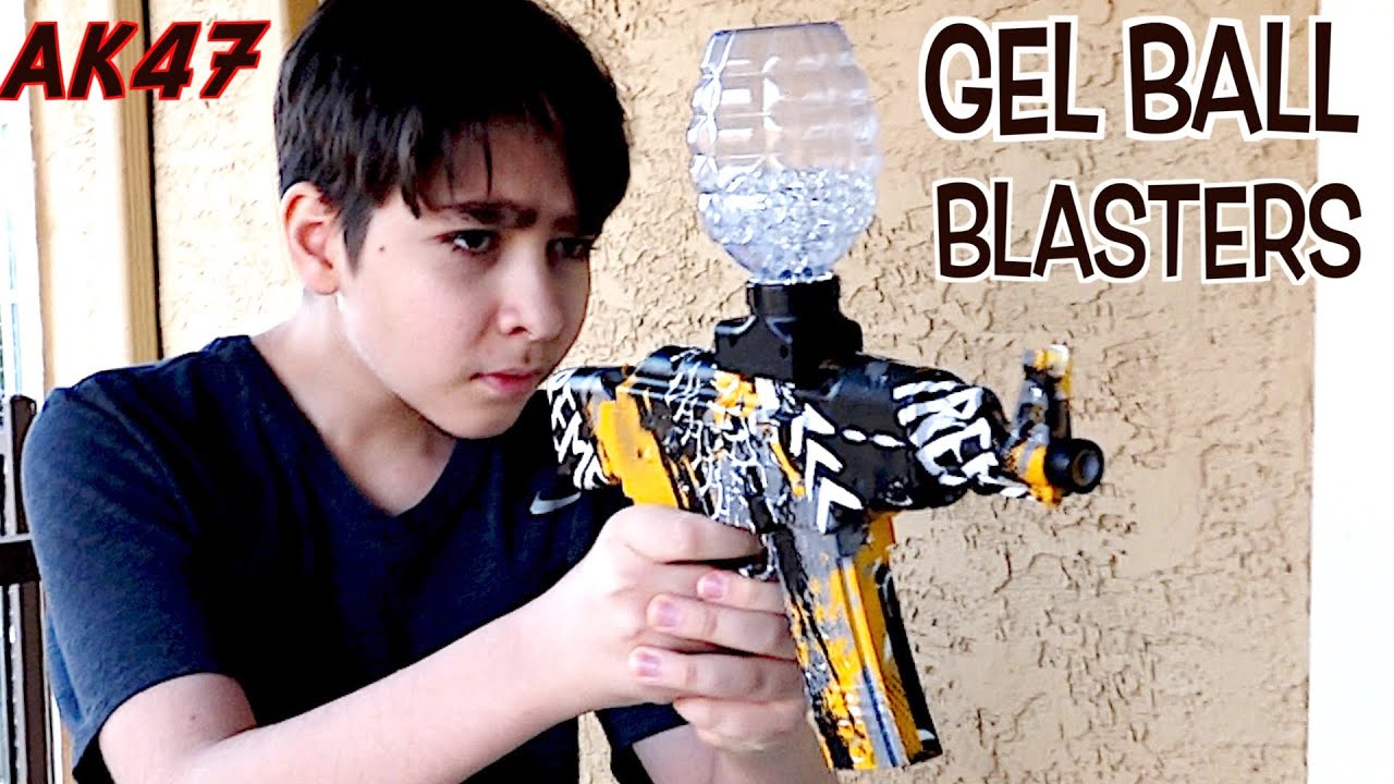 AK47 Gel Electric Gel Blaster Friendly Plaintly Paintball Airsoft Orbeez  Gun Beads Automatic Water Beads Shooter For Children من 342.53ر.س