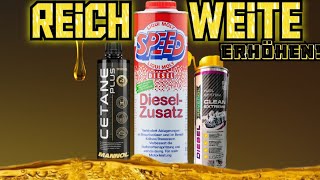 LIQUI MOLY SPEED DIESEL🔥RAVENOL CLEAN EXTREME🔥MANNOL CETAN PLUS 🔥Reichweite hoch-Verbrauch runter💪