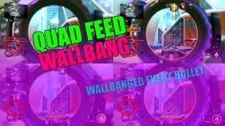 WALLBANG EVERY BULLET QUAD FEED?! (HIGHLIGHTS)