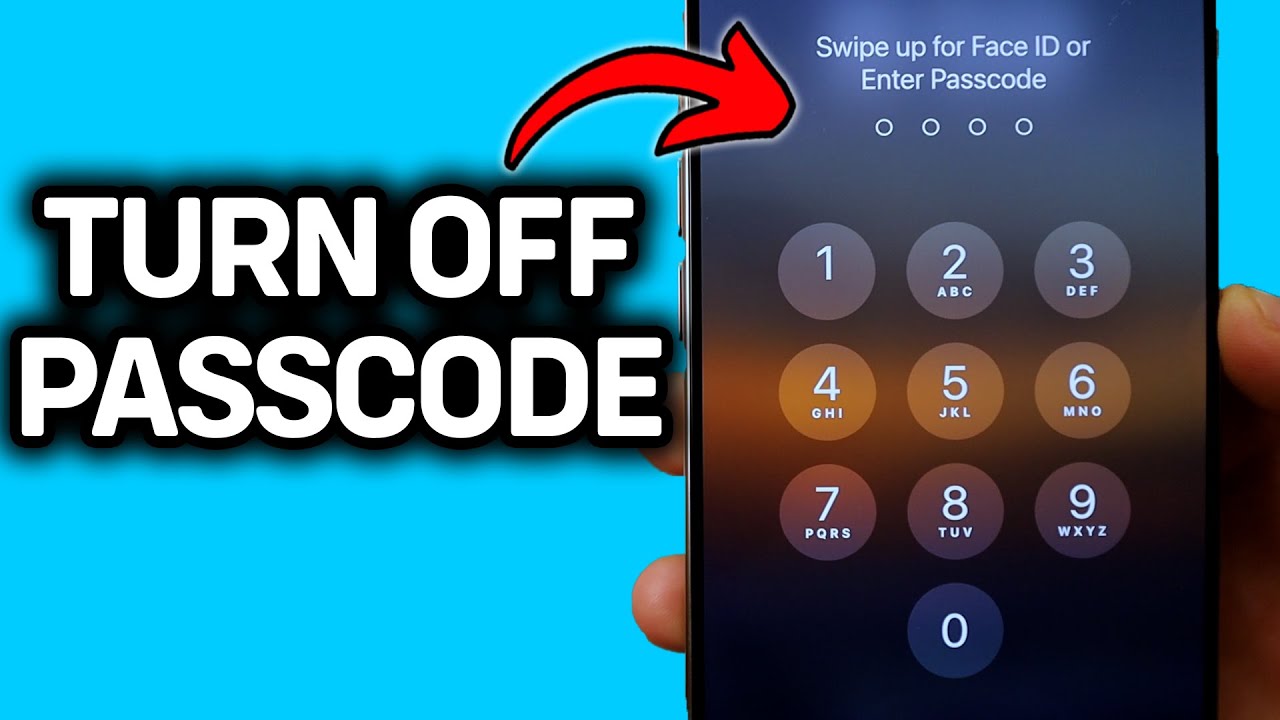 How to turn off passcode on iphone 16 pro max youtube