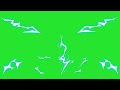 New electric elements with sound effect green screen  by green pedia
