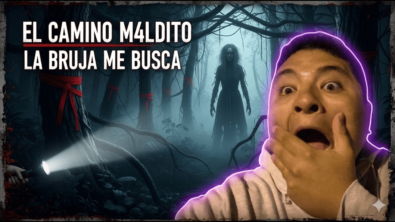 EL CAMINO DE LA BRUJA COMPLETAMENTE SOLO!!! AYUDA SIENTO QUE ME PERSIGUEN!!! ❌❌❌