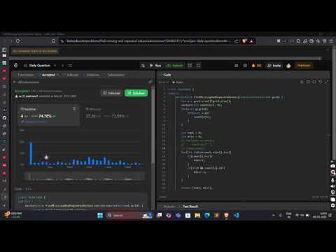 2965. Find Missing and Repeated Values|| Leetcode Daily || CP