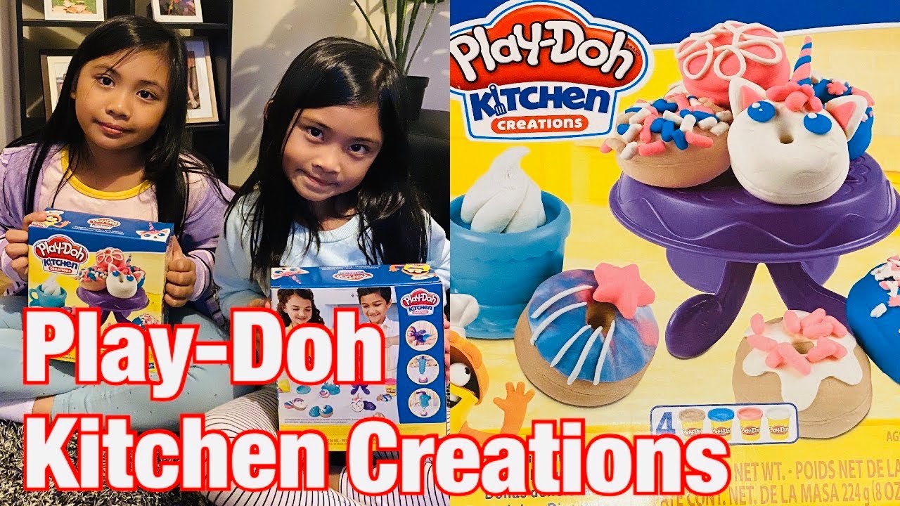 PLAY DOH Kitchen Creations Delightful Donuts Set Miguela Family