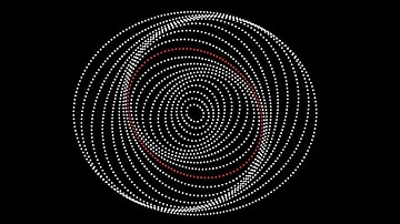 How Galaxy Spirals Actually Rotate? Density Wave Theory Animation | Desmos Art