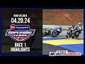 Steel commander superbike race 1 at road atlanta 2024  highlights  motoamerica