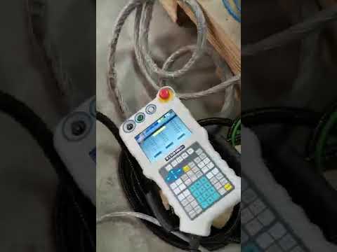 P18 (1) Hwashi welding robot programming- connect the positioner to robot