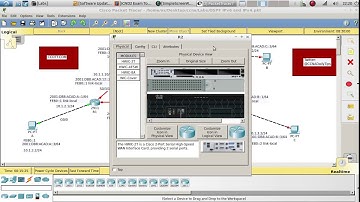 Configuring OSPFv3 IPv6 and OSPFv2 IPv4  Using Packet Tracer