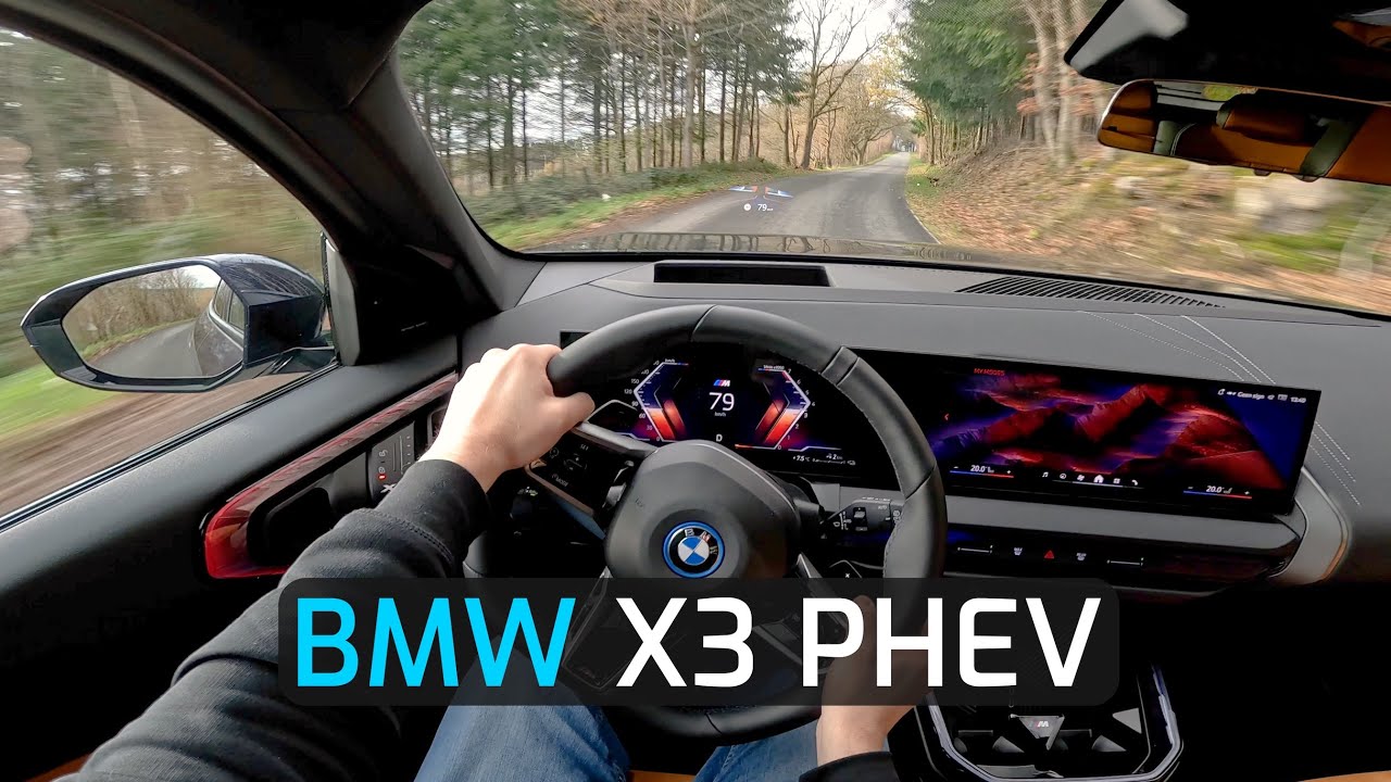 2026 BMW X3 PLUG-IN HYBRID 299 HP POV DRIVE