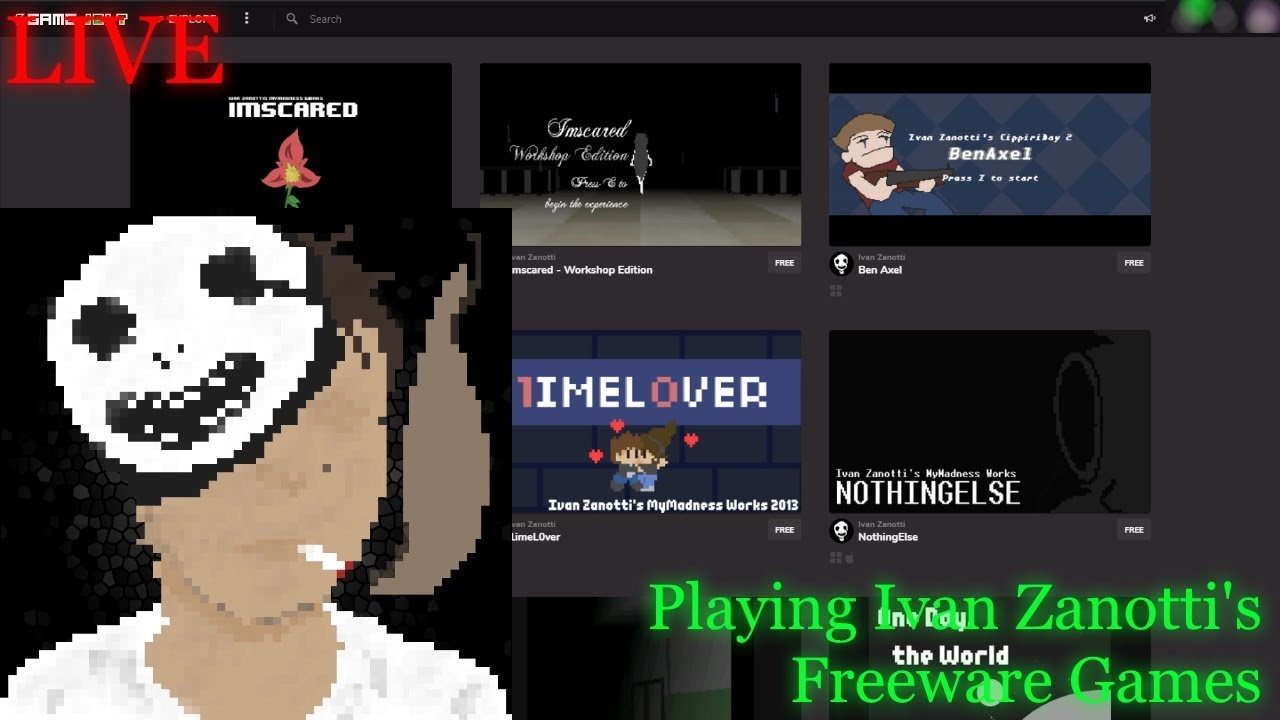 Playing Ivan Zanotti's Freeware Games