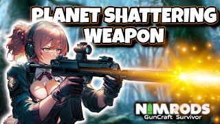 This Gun RIPS APART PLANETS In This Busted Build Bullet Hell Roguelike! - Nimrods Guncraft Survivor