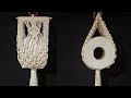 DIY Tutorial Portarrollo en macramé