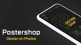 Postershop - Typography Designer & Photo Editor - Promotional Video screenshot 1