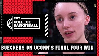 Paige Bueckers credits UConn’s composure in beating Stanford | 2022 Women’s Final Four screenshot 1